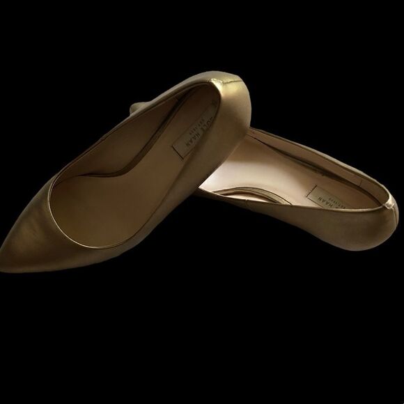 Cole Haan Gold Wedges 7M - Picture 2 of 16